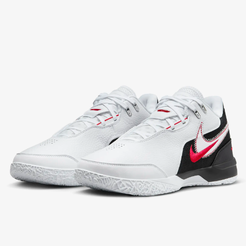 Nike Lebron NXXT Gen AMPD EP Basketball Shoes 'White/Red