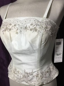bridal bustier top