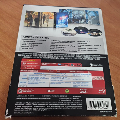 Star Wars: El Despertar de la Fuerza - Edición Coleccionista Blu-ray 3D + 2D - Imagen 3 de 7