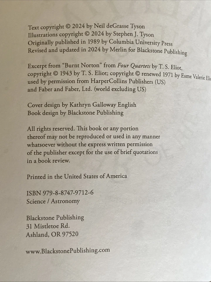 Merlin's Tour of Universe SIGNED - Neil deGrasse Tyson - 1st Lim. Ed. Fine HC - Image 4 of 4