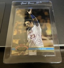 2021 Stadium Club Chrome 1991 Design Variation Gold Refractor /50 Javier Baez