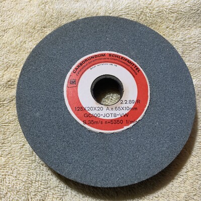 KAINDL BS14 GREEN WHEEL FOR CARBIDE 125 X 20 X 20MM 100 GRIT FITS BSG20 ( NEW )