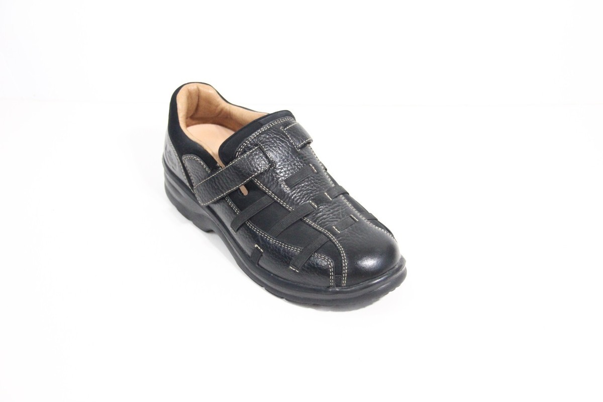Dr. Comfort Shoes 7.5 M Women Black Leather Sneaker Betty 