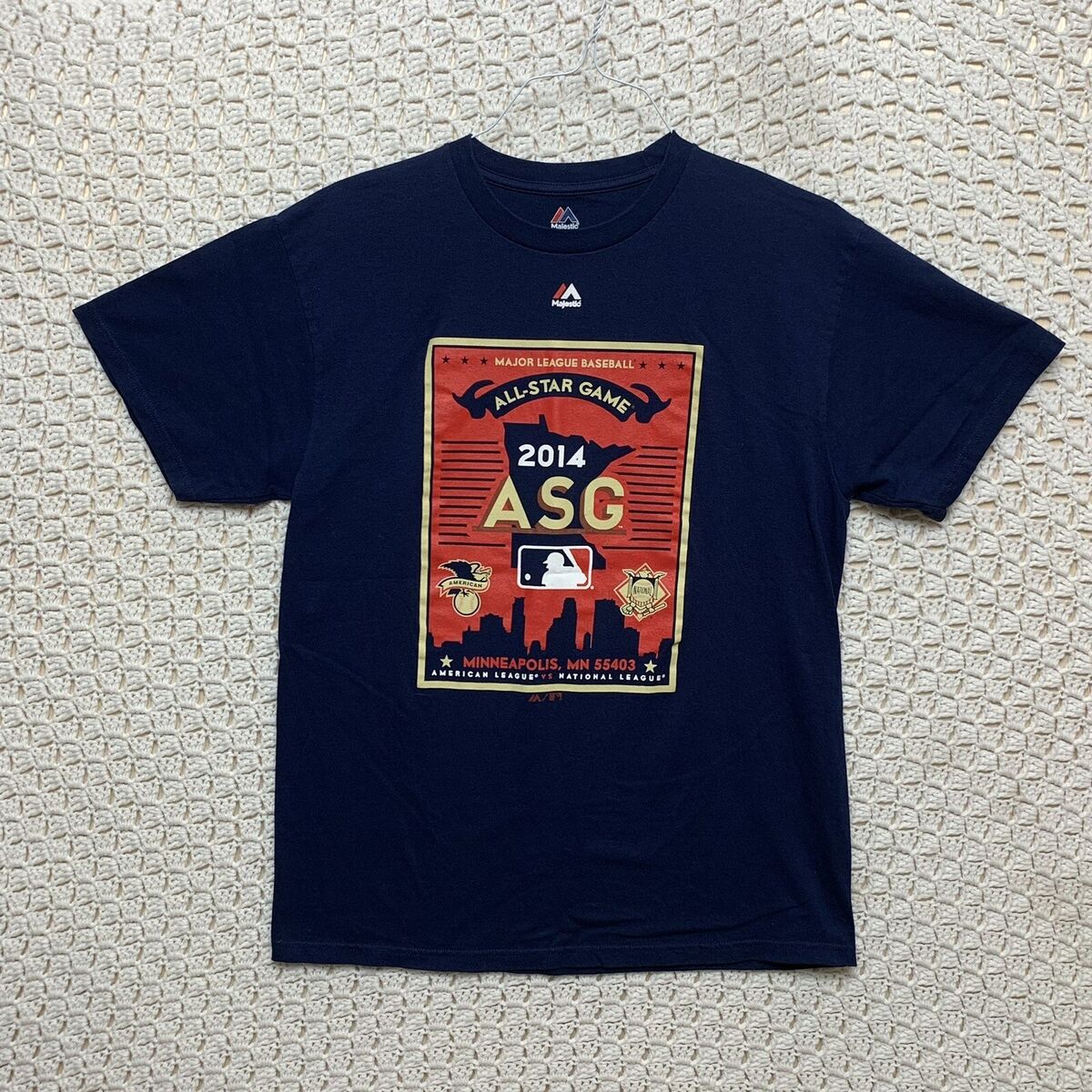 Majestic All Star Game 2014 T Shirt Mens XXL Baseball Majestic All Star Game 2014 T Shirt Mens XXL Baseball