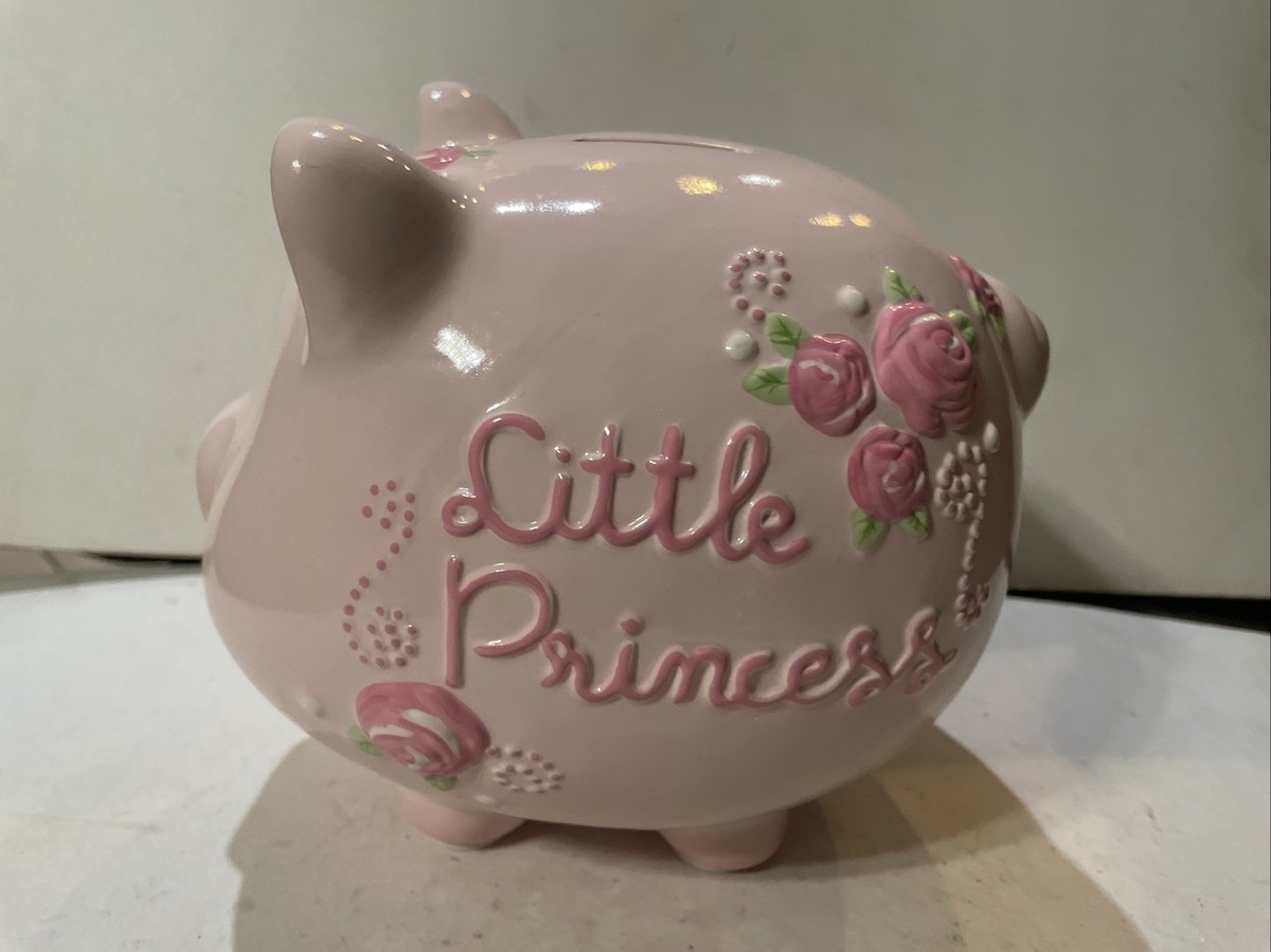First Impressions Little Princess Pink Pig bank style #34355 Macy’s inc