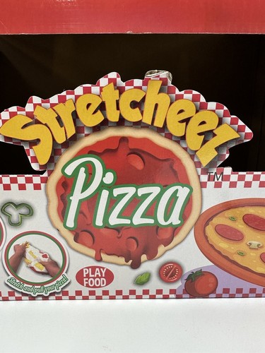 Stretcheez Pizza Camarones Albahaca Juego Comida para Niños Elástica Fingir Comida Toppings - Imagen 3 de 5