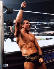 Alberto Del Rio Signed 11x14 Photo BAS COA WWE Lucha Libre AAA CMLL TNA Auto 356