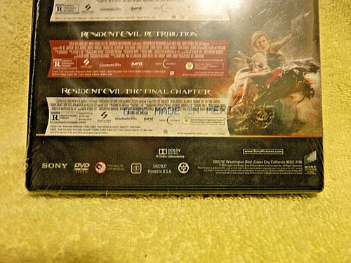NEU/VERSIEGELT 3-4 DVD SET! RESIDENT EVIL DIE KOMPLETTE SAMMLUNG! ALLE 6 FILME! GORE - Bild 5 von 5