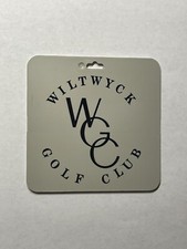 Rare Wiltwyck Golf Club Golf Bag Tag - Kingston, New York - A Beauty 
