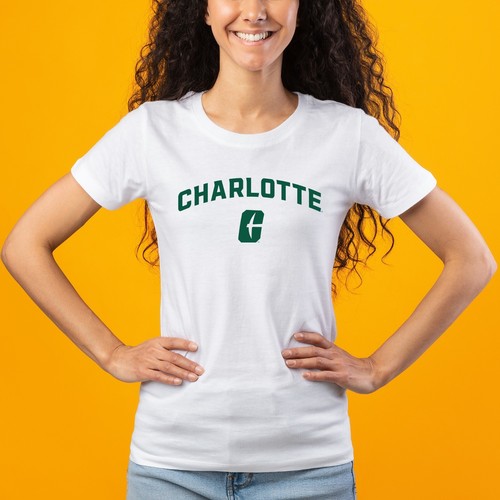 UNC Charlotte Forty-Niners Arch Logo Womens Shirt - Picture 14 of 24