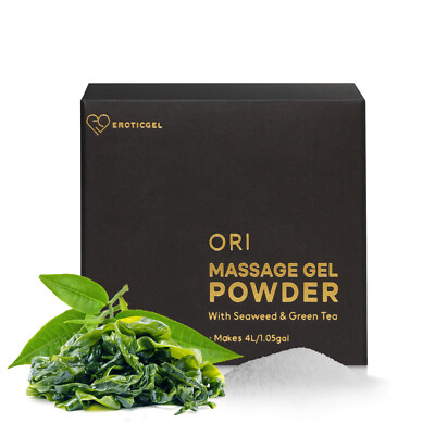 Nuru Massage Powder Makes 10L with Seaweed and Green Tea Extract- Made in JAPAN