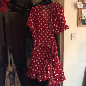 polka dot dress size 24