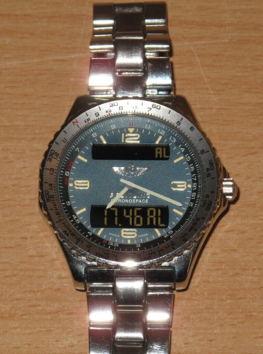 Breitling Chronospace Wrist Watch like New
