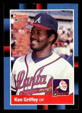 1988 Donruss Ken Griffey #202 - Atlanta Braves