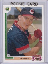 JIM THOME ROOKIE CARD 1991 Upper Deck Final Edition RC Baseball CLEVELAND INDIAN