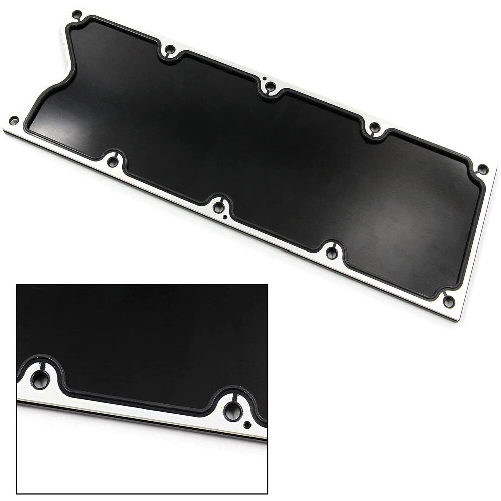 Billet Knock Sensor Delete LS6 LSX & GASKET Plate For LS Gen 3 VALLEY