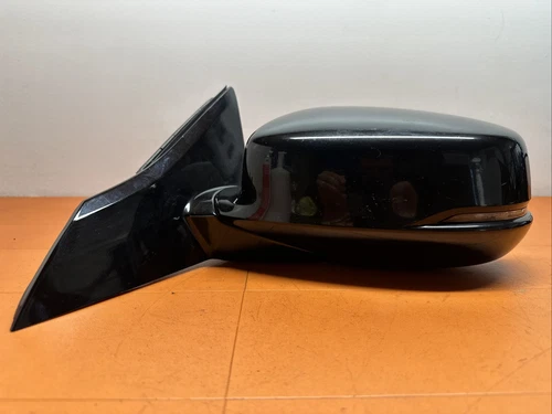 76250T3LA520 | 2013 - 16 Honda Accord Left Mirror TURN SIGNAL Black OEM LH LF 