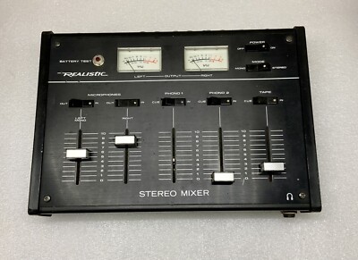 Realistic 32-1100A Stereo Mixer - Used | eBay