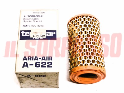 *FRP* FILTRO ARIA FIAT 500 GIARDINIERA BIANCHINA PANORAMICA 600 air filter aire