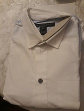 Marc Jacobs White and Blue Dress Shirt S/P 