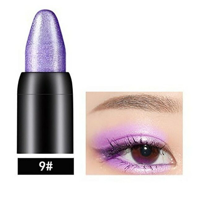 15 Colors Cosmetic Glitter Eye Shadow Lip Liner Eyeliner Pencil Pen