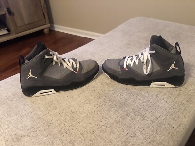 Jordan Flight SC 454050-002 Size 12 LT Light Gray and Dark Gray