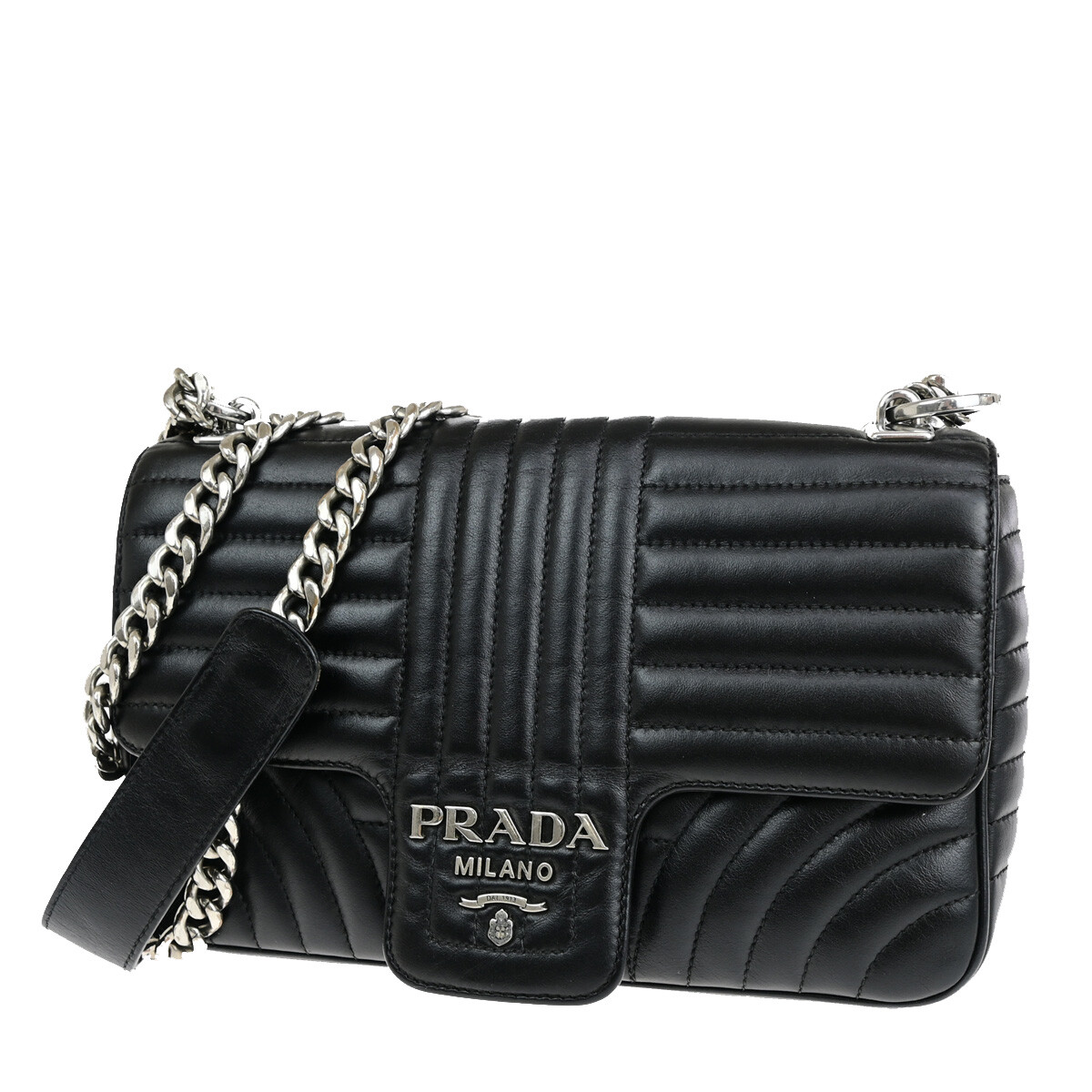 バッグ FW1996 PRADA CHAIN SHOULDER BAG Fw1996 Prada Chain