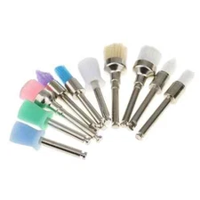 Dental Polisher Brush Cup Polishing Prophy Prophylaxis For Slow Speed RA Latch