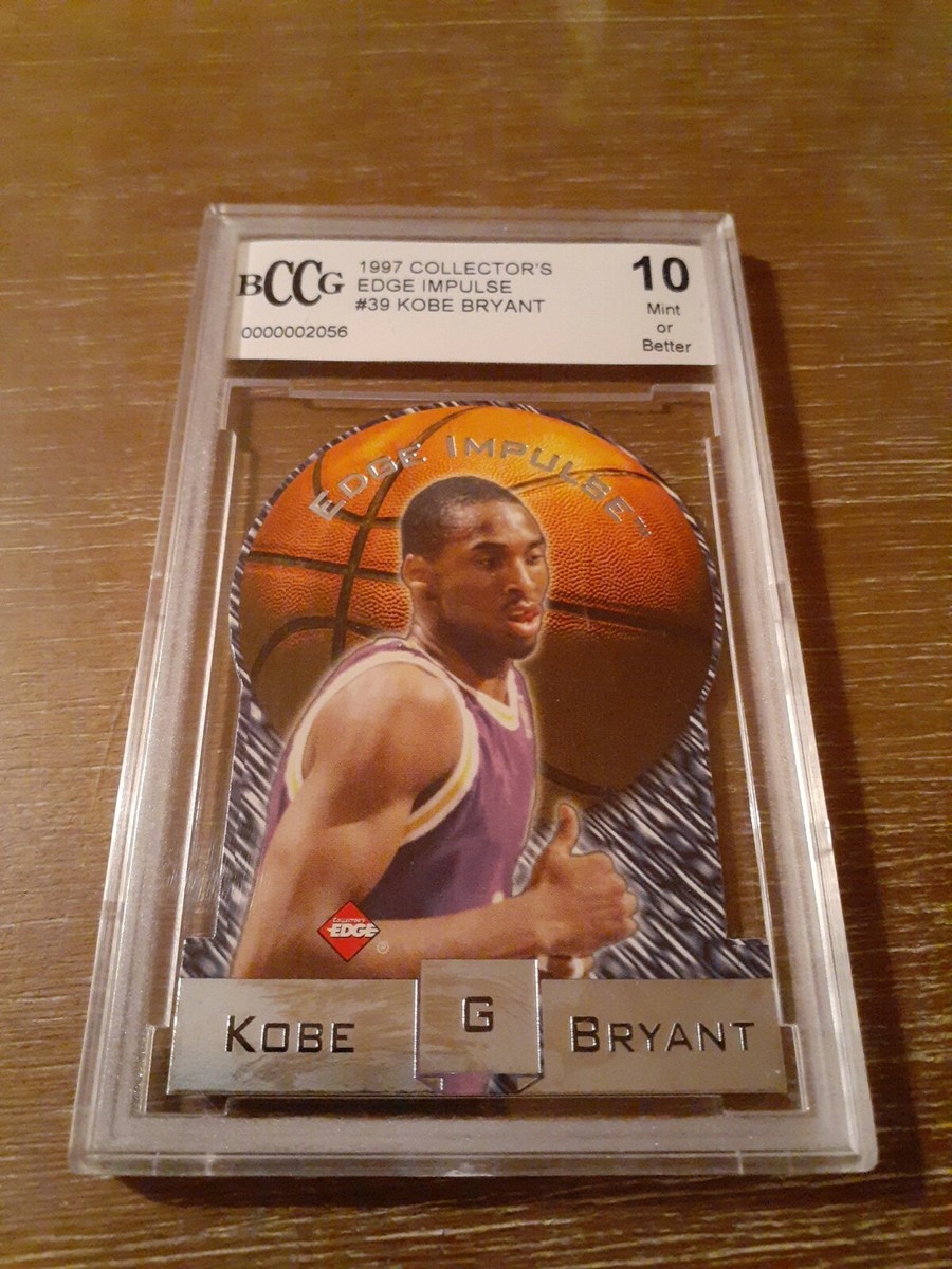 1997 Collectors Edge Impulse Die-Cut # 14 Kobe Bryant BCCG 10