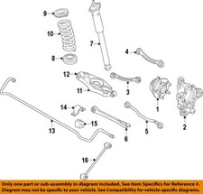 CHRYSLER OEM 15-23 300 Rear Suspension Brake Components-Hub Assy 5181925AC