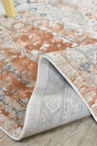 Oasis All Seasons Terracotta Large New Modern Floor Rug Mat Carpet *FREE POST - Picture 5 of 12