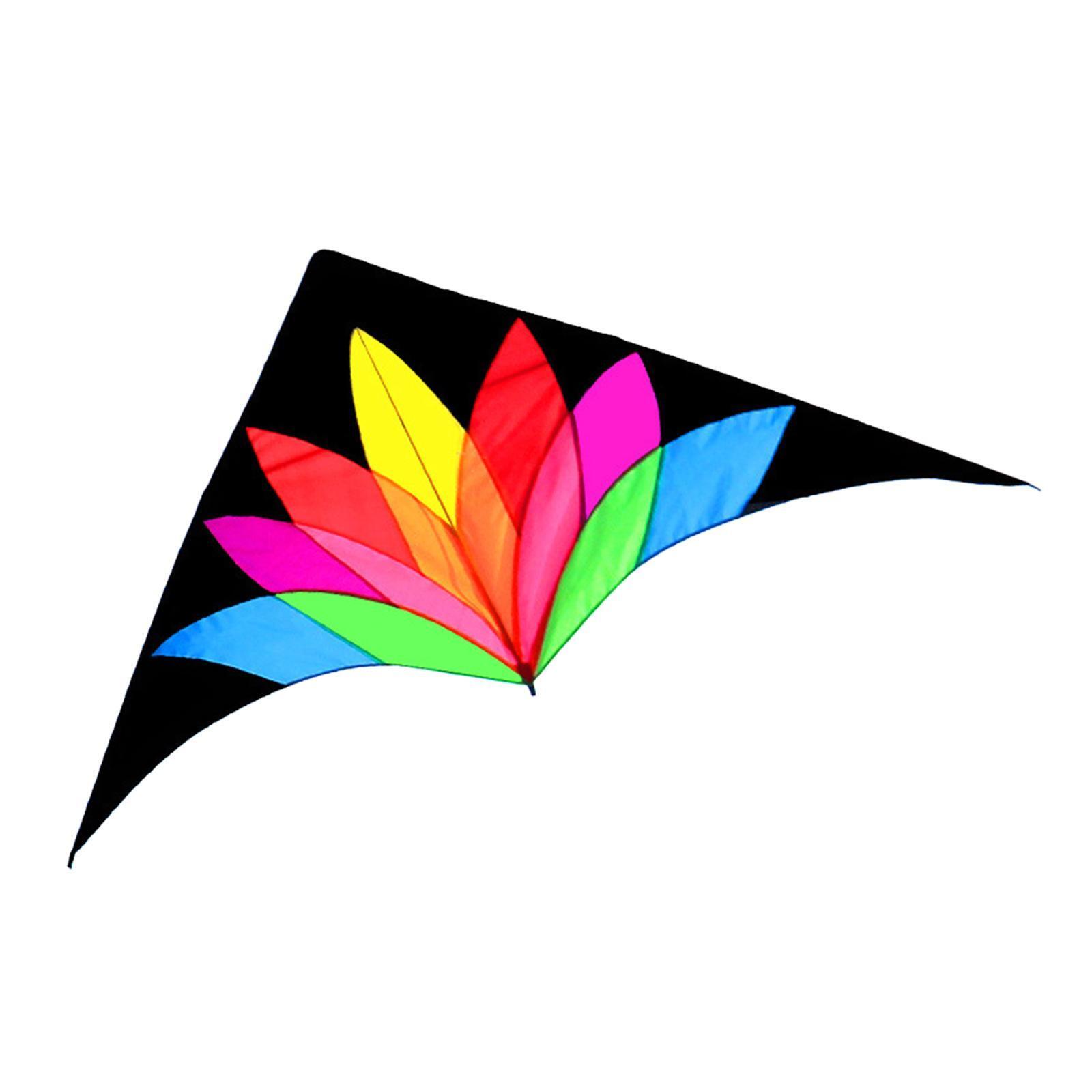 Large delta kite beautiful colorful durable huge kite large giant kites