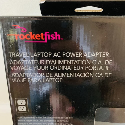 Rocketfish RF-BPRAC Laptop Universal AC Power Adapter W 10 Interchangeable Tips - Picture 4 of 6