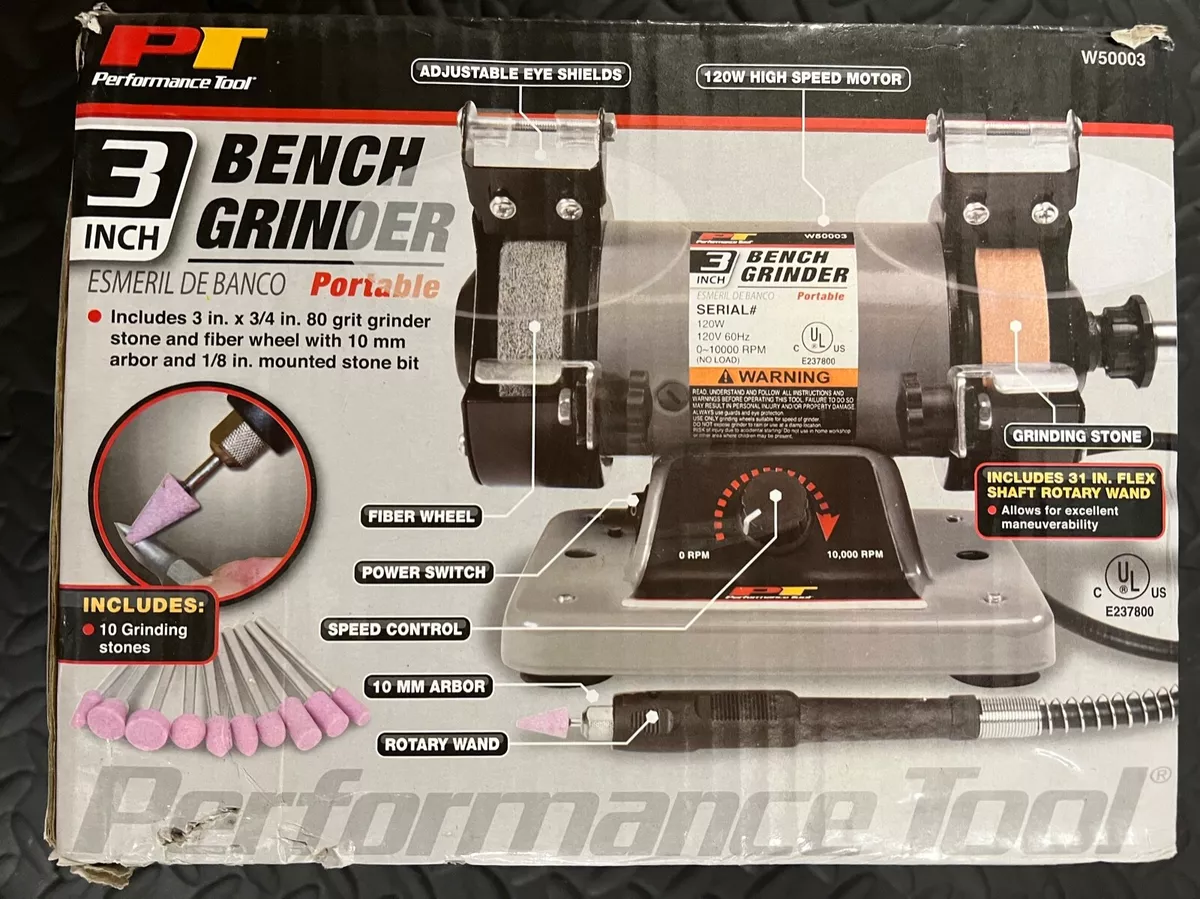 Performance tool bench grinder deals