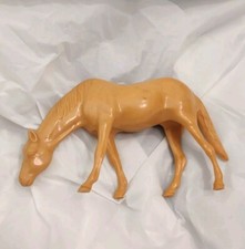 Vintage Hartland Plastics Mare Foal Plastic Horse - RARE COLOR Ty45