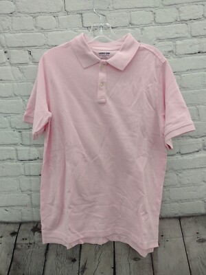 Lands End Kids Polo Uniform, Pink, Size XL