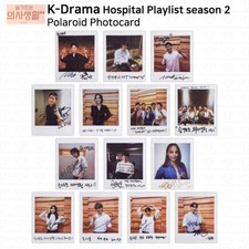 Hospital Playlist Stagione 2 Cartolina fotografica Polaroid ufficiale firmata Diciassette DK Woozi