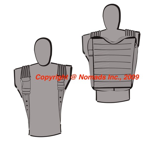 Designer-Lederrucksack für Herren (echtes Rindsleder), dunkelbraun, Neu! - Bild 4 von 4