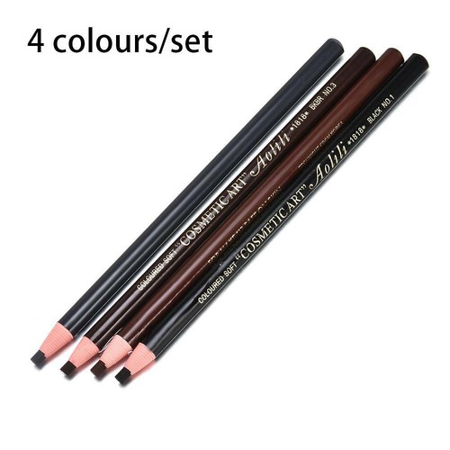 4Pcs Eyebrow Pencil Microblading Outlining Marking Pen Brow Liner Peel- Off Kit. - Picture 11 of 11