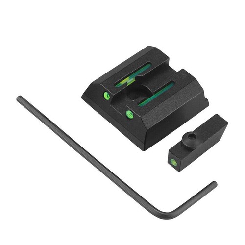 Metal 3 Dot Fiber Sights Front Rear Red Green Dot For Taurus G2C G3 PT111 PT140 - Picture 7 of 10