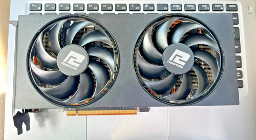 PowerColor Fighter AMD Radeon RX 6750 XT 12GB GDDR6 Grafikkarte, kostenloser Versand - Bild 2 von 5