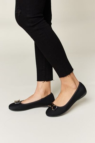 Forever Link Metal Buckle Flat Loafers - Bild 3 von 9