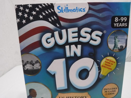 Skillmatics Gioco di Carte - Indovina in 10 Storia Americana per Età 8 -99 Anni - Foto 2 di 7