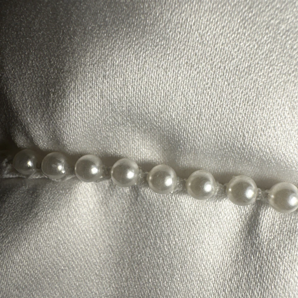 Vestido de novia Amanda Rose para niña talla 12 dama de honor niña flor junior dama de honor  Foto 4 de 4