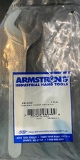 Armstrong 28-030 Service Pump Wrench 1516 Chrome Thin Pattern Usa Armstrong 28-030 Service Pump Wrench 1516 Chrome Thin Pattern Usa