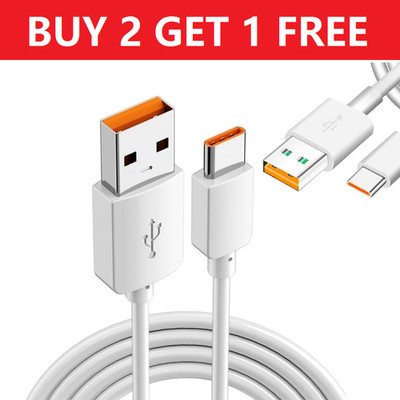 1M - TYP C auf USB C Ladekabel TYP C Datenkabel für Samsung Xiaomi Huawei Handy