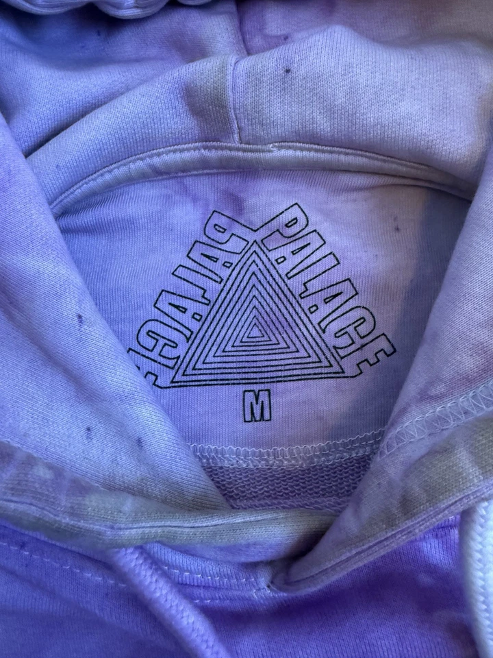 Palace Skateboards Liquid Picasso Sudadera con Capucha Talla Mediana Púrpura Tinte Foto 2 de 4