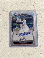 2023 Bowman Chrome - Prospect Autographs Yunior Garcia Speckle Refractor /299 