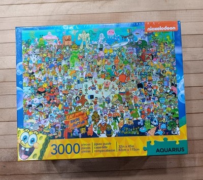 SpongeBob SquarePants Bikini Bottom Jigsaw Puzzle   3000 Pieces