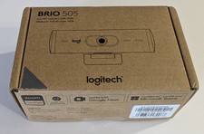 NEW BOX Logitech Brio 505 Full HD Webcam with HDR